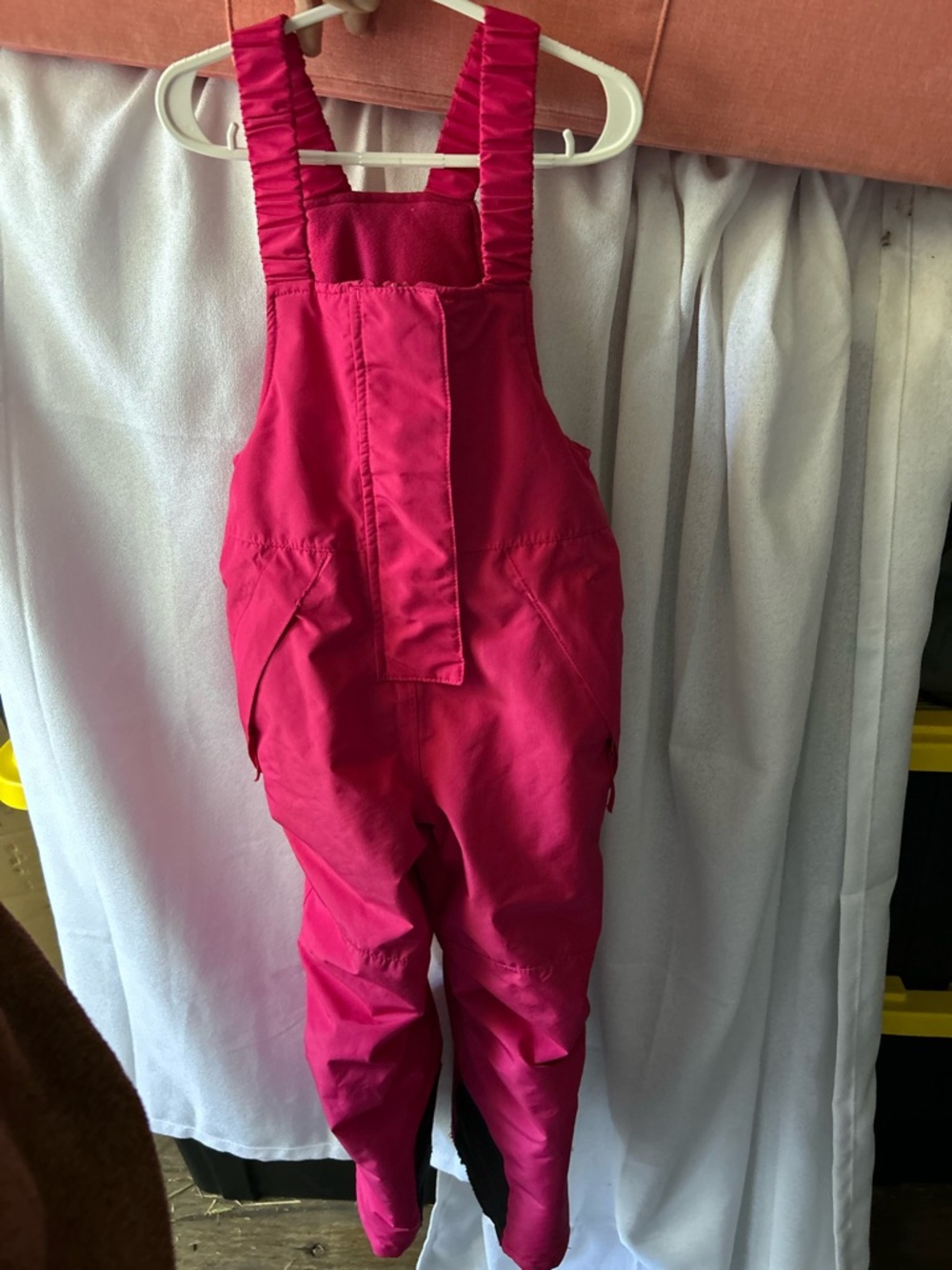 Girl snow bibs